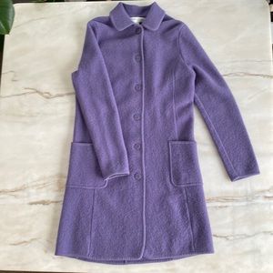 100% WOOL POCKET COAT